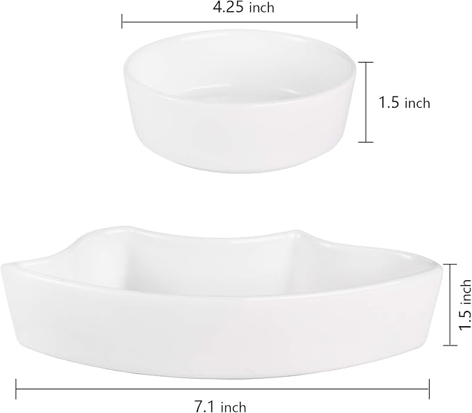 11 Inch Ceramic Divided Serving Dishes - Image 4