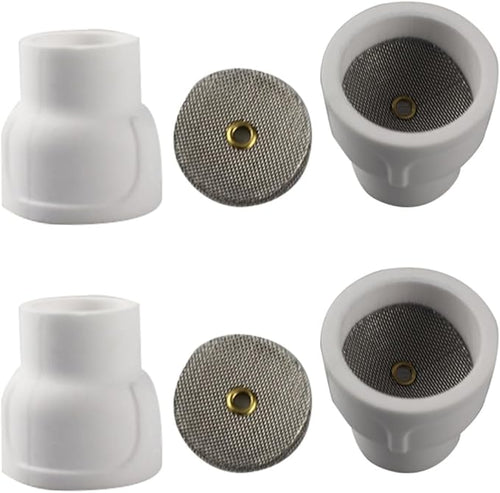 #12 Ceramic White TIG Welding Cup by Vaphy