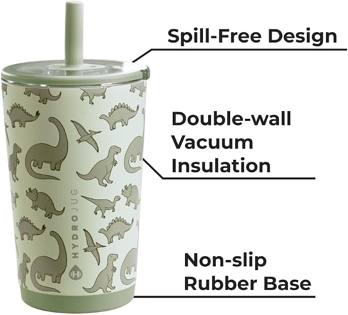 HydroJug Everyday Tumbler 14 oz, Ceramic-Lined Straw Cup - Image 5