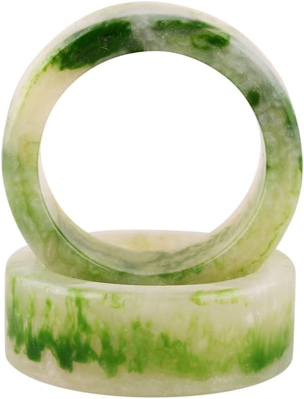 ALPHA Living HOME Epoxy Resin Napkin Rings -Set of 12 Colorful Napkin Ring - Image 8