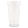 G.E.T. 6632-1-CL-EC Heavy-Duty Plastic Restaurant Tumblers, 32 Ounce, by GET