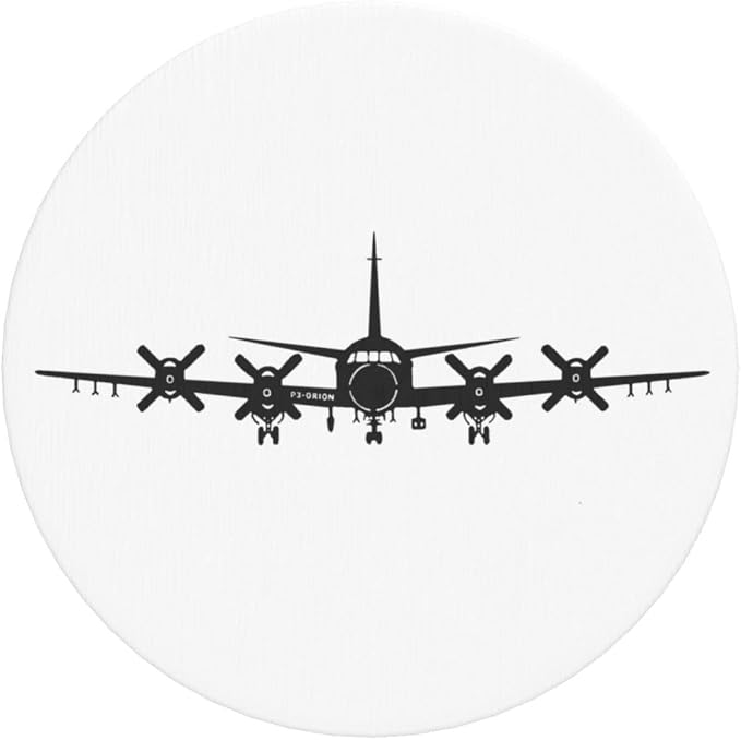 Drink Coasters P-3 Orion Plasma Set of 4, Ceramic Coasters Tabletop Protection - Image 4