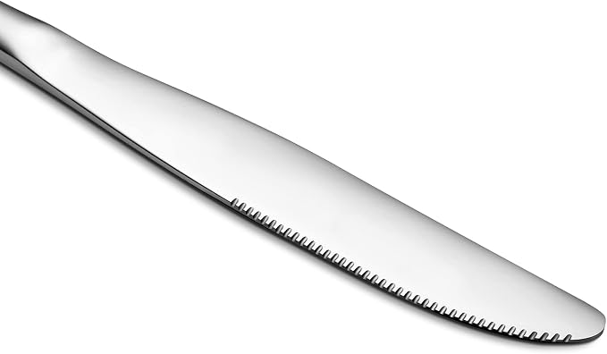 Aebeky 8-Piece Stainless Steel Table Knives, Dinner Knives Set - Image 3