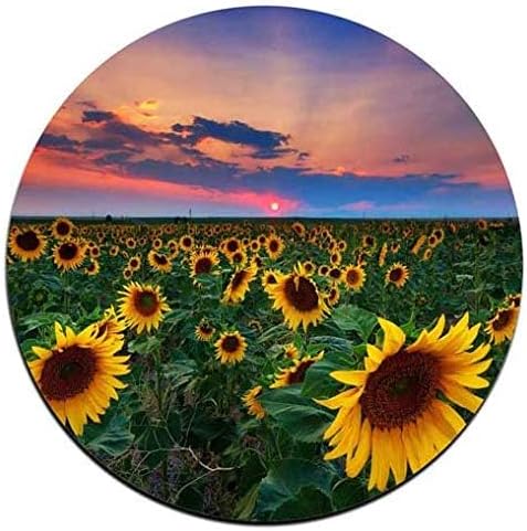Sunflower Round Coaster Set - Image 4
