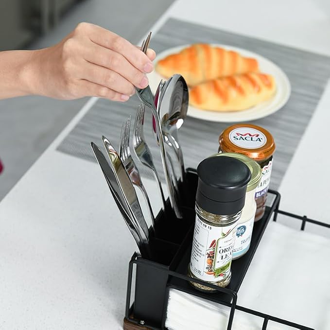 Napkin Holder for Table, Countertop Organizer - Image 3