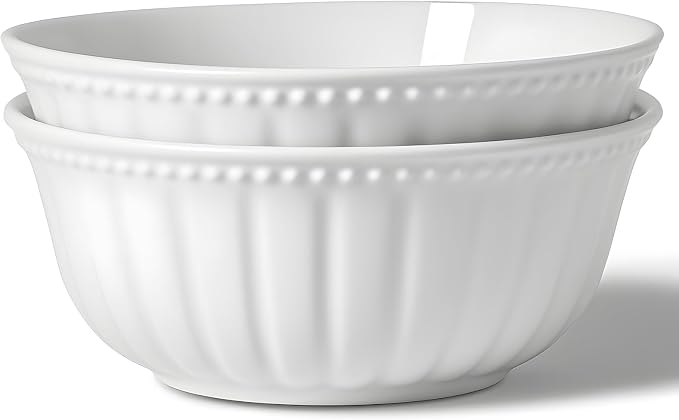 HOMBENE Ceramic bowl, 7 Inch Serving Bowls, Bowls by HOMBENE