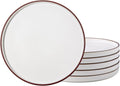 LERATIO Ceramic Salad Plates Set of 6, 8.0 inch Handmade Matte plates sets | by LeRatio