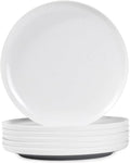 Webbylee 10.25" Melamine Dinner Plates Set of 6 | Durable Serving Dishes Perfect by Webbylee