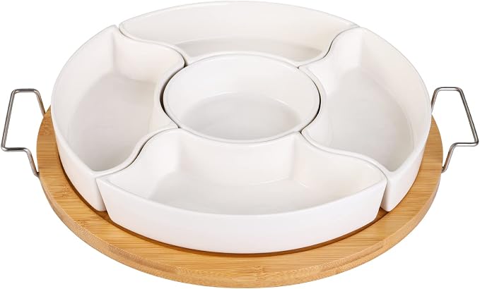 11 Inch Ceramic Divided Serving Dishes - Image 9
