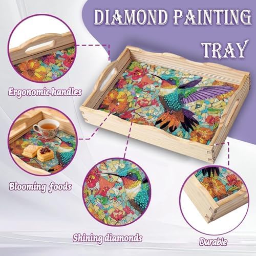 EWJRNSF 5D Diamond Painting Flowers Diamond Art Kits - Image 5