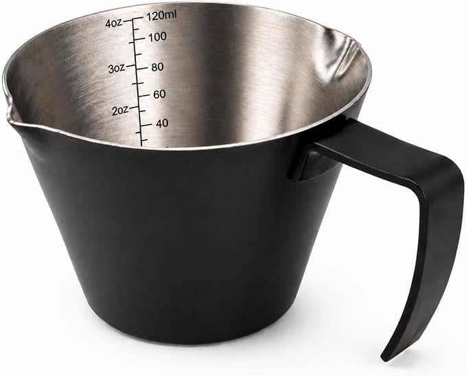 2Pc Espresso Measuring Cups, Double Spouts Stainless Steel - Image 8