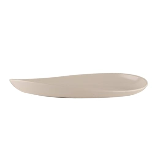 G.E.T. OP-1690-AW Heavy-Duty Shatterproof Plastic Oval Melamine Serving Platter - Image 7