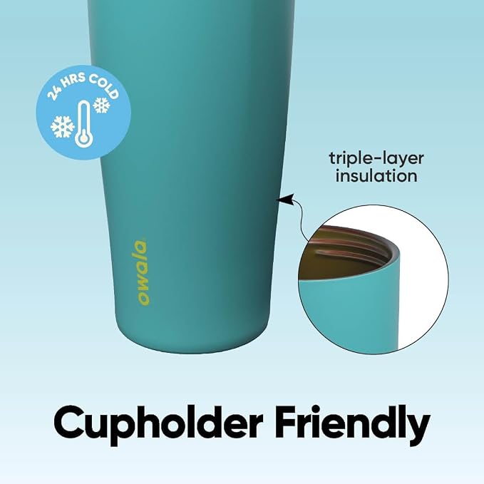 Owala FreeSip Sway Stainless Steel Water Bottle 40 oz Summer Sweetness - Image 6