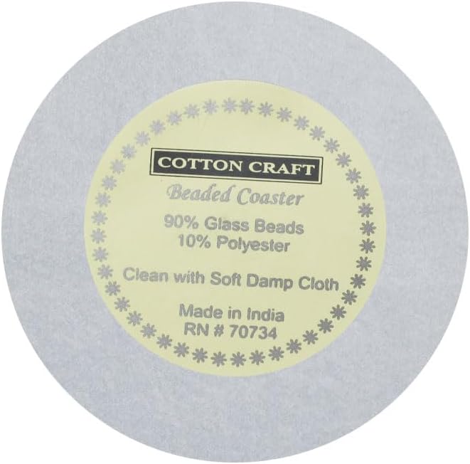 COTTON CRAFT Evil Eye Beaded Coaster - Image 5