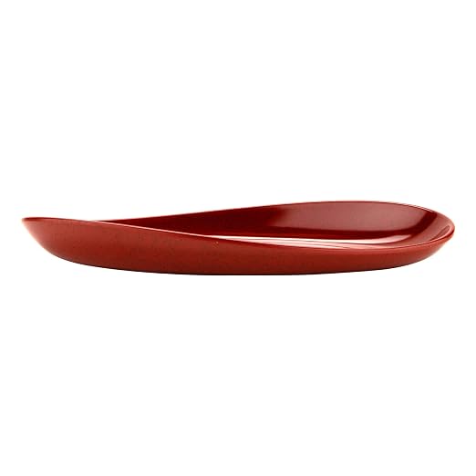 G.E.T. OP-1580-CHI Chili 15 Oval Serving Platter Dishwasher Safe Melamine - Image 3