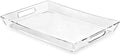 Clear Plastic Serving Tray by Unknown