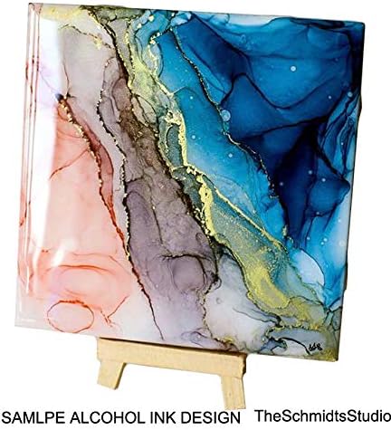 Creative Hobbies 12 Pack of Glossy White Glazed Ceramic Tiles - Image 5