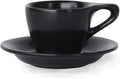 notNeutral Lino Porcelain Cup & Saucer Espresso 3 oz by notNeutral