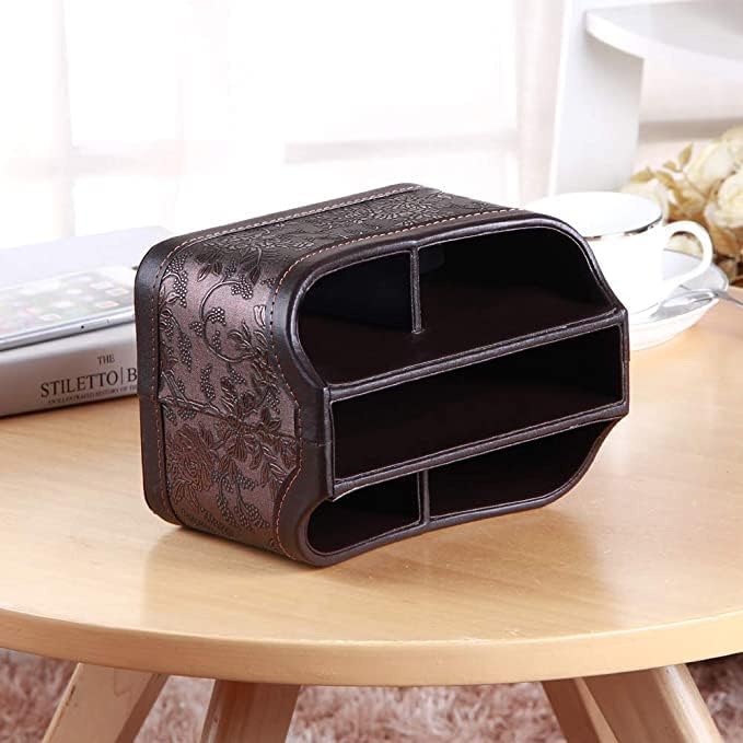 PU Leather Remote Control Organizer - Image 4