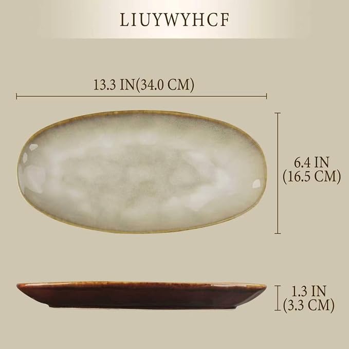 Ceramic Serving Platters - Image 2