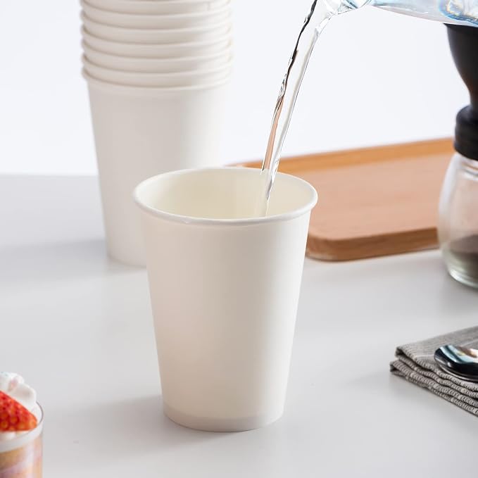 RACETOP 1000 pack 12 oz Disposable Coffee Cups, Hot Paper Cups Ideal - Image 3