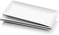 Miicol Porcelain Serving Platters Set of 3, Large Serving Trays 14 Inch by Miicol