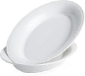 Kanwone Ceramic Large Serving Bowls, Oval Serving Platters by Kanwone