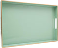 Spsyrine Green Decorative Serving Tray by Spsyrine