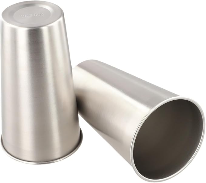 Lightweight Hiking Cup Set, Stainless Steel Camping Mug - Image 6