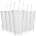 Hooqict 7 Pack Reusable Plastic Cups by Hooqict