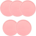 5 Pack Pink Coasters, Non-Slip Cup Coasters by Unknown