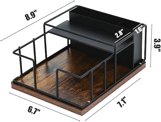 Napkin Holder for Table, Countertop Organizer - Image 2