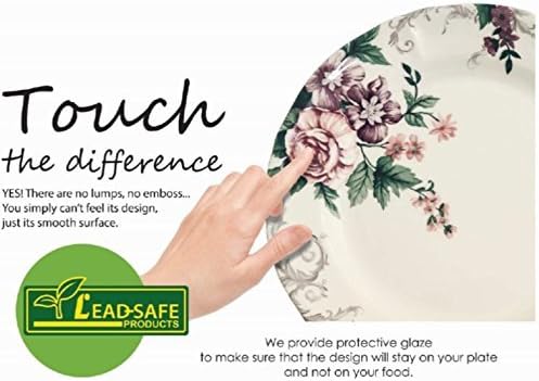 24-Piece Porcelain Dinnerware Set - Image 6