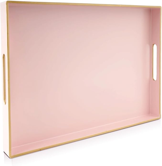 Gifturbo Pink Large Serving Tray by Gifturbo