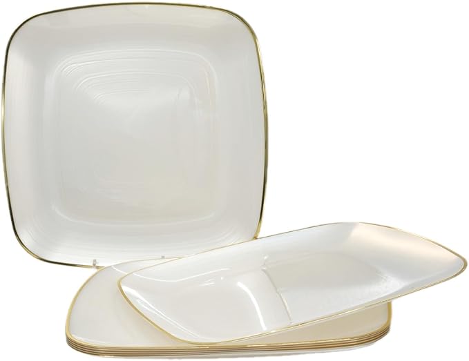 " OCCASIONS " 150 Piece set-Wedding Plastic Plates & cutlery -Disposable - Image 3