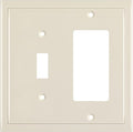 Modern Edge Decorative Wall Plate Switch Plate Outlet Cover, Durable Solid Zinc by HenneBery