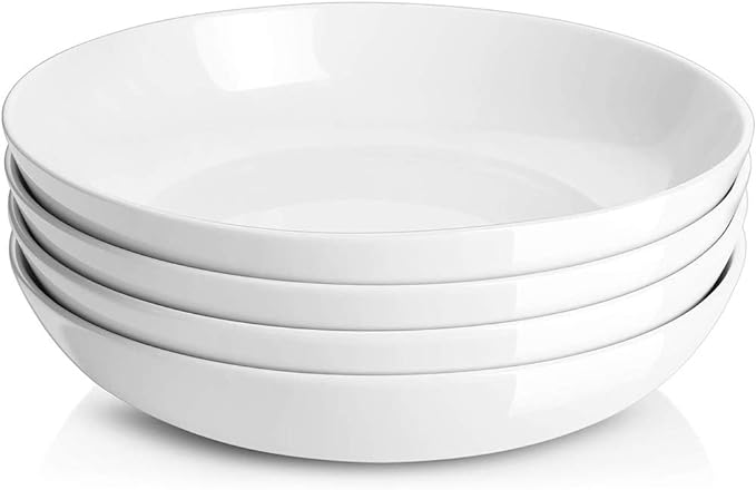 Y YHY 9.75" Large Pasta Bowls, 50 Ounces Big Salad Bowls, Ceramic Serving Bowl by YYHY