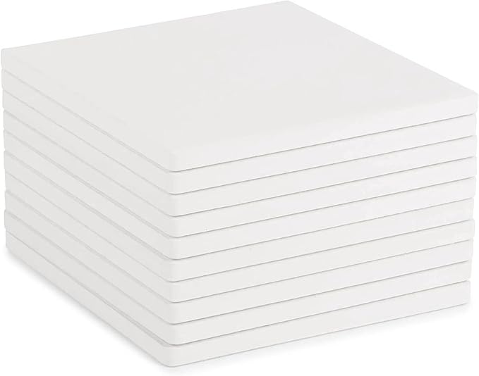 Bright Creations White Tile Coasters - Image 6