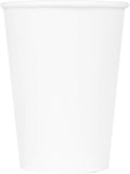 Karat 12 oz Paper Coffee Cup White Disposable Cup by Karat