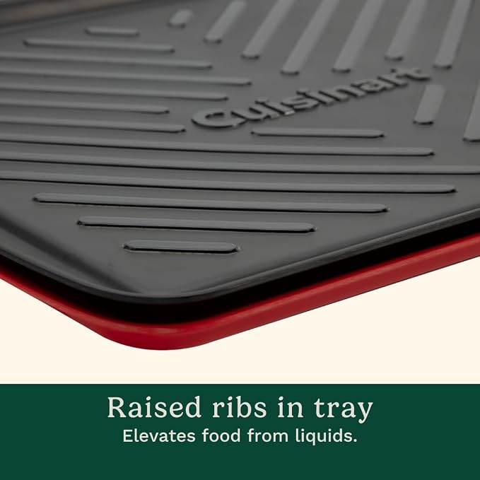Cuisinart Grilling Prep and Serving Tray, Dishwasher-Safe, 2-Pc Nesting Set | - Image 5