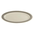 G.E.T. OP-120-CA Melamine Oval Serving Platter / Dinner Plate, Diamond Cambridge by Unknown