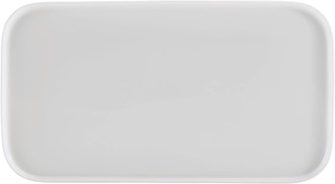 Mikasa Samantha Rectangular Bone China Lightweight Chip Resisant Serving Tray - Image 2