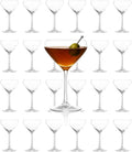LEMONSODA Hand Blown Classic Martini Glasses, Model 2270 | Ideal by LEMONSODA