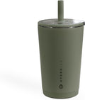 HydroJug Everyday Tumbler 14 oz, Ceramic-Lined Straw Cup by Hydrojug