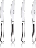 Dinner knife 4 Pieces Stainless Steel Butter Knife Set by HISSF