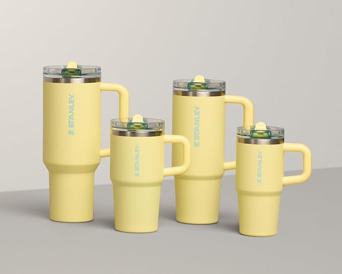 STANLEY Quencher ProTour Flipstraw Tumbler, 30 oz, Pomelo | Built-In Straw & - Image 8