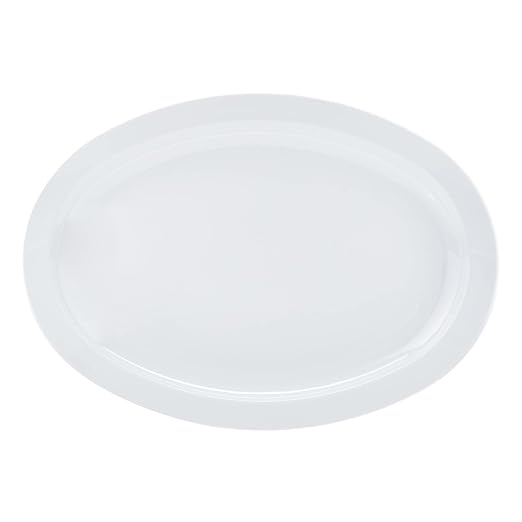 Amazon Basics Melamine Oval Serving Platter - Image 3