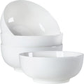 40 oz Large Soup Bowl, Pho Bowls, 7-Inch Off-White Porcelain Bowls Set of 4 by Unknown