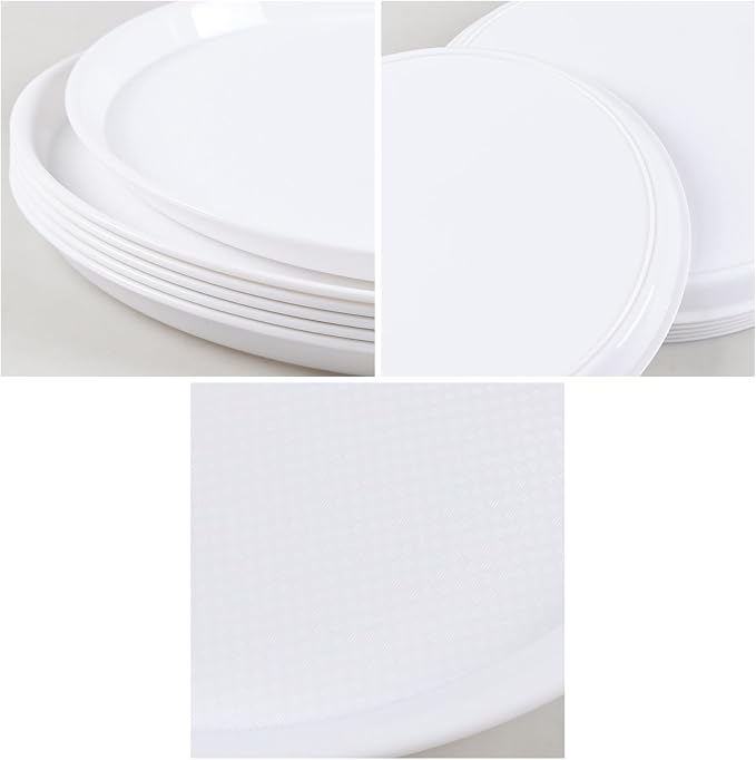 Bringer 14 Inch Round Food Serving Tray - Image 3