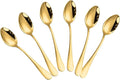 Demitasse Espresso Spoons, 5.5 Inches Stainless Steel Coffee Spoon by Wesdxc56